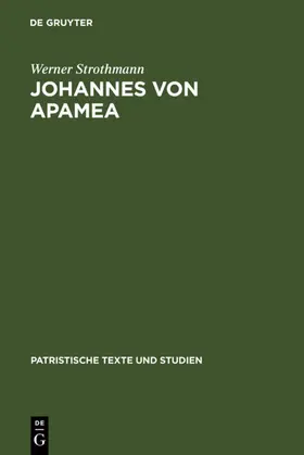 Strothmann |  Johannes von Apamea | eBook | Sack Fachmedien