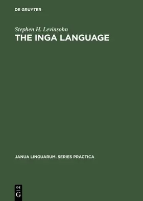 Levinsohn |  The Inga Language | eBook | Sack Fachmedien