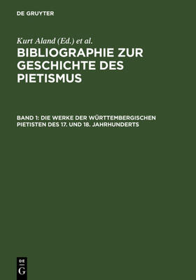 Mälzer |  Die Werke der Württembergischen Pietisten des 17. und 18. Jahrhunderts | eBook | Sack Fachmedien