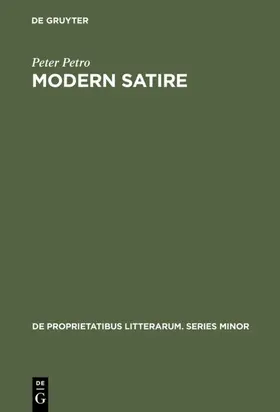 Petro |  Modern Satire | eBook | Sack Fachmedien