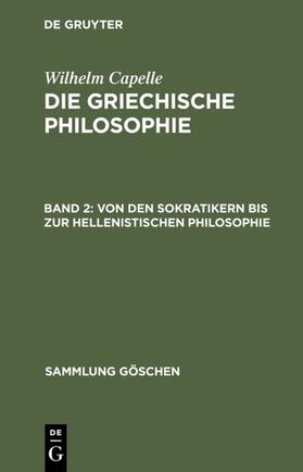 Müller |  Von den Sokratikern bis zur hellenistischen Philosophie | eBook | Sack Fachmedien