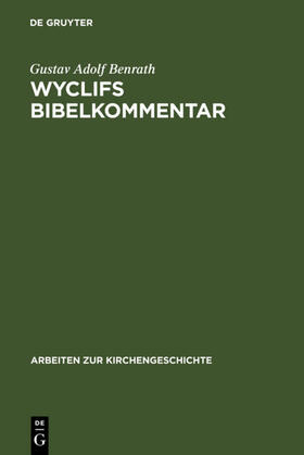 Benrath |  Wyclifs Bibelkommentar | eBook | Sack Fachmedien