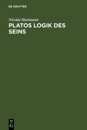 Hartmann |  Platos Logik des Seins | eBook | Sack Fachmedien