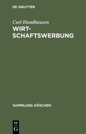 Hundhausen |  Wirtschaftswerbung | eBook | Sack Fachmedien