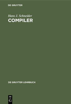 Schneider |  Compiler | eBook | Sack Fachmedien