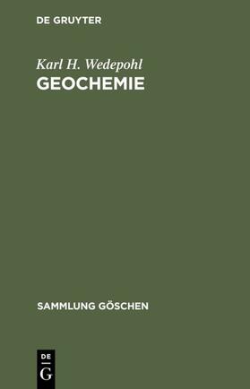 Wedepohl |  Geochemie | eBook | Sack Fachmedien