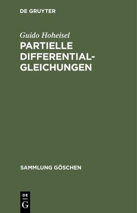Hoheisel |  Partielle Differentialgleichungen | eBook | Sack Fachmedien