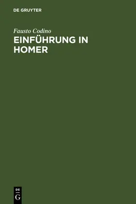 Codino |  Einführung in Homer | eBook | Sack Fachmedien