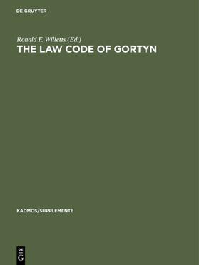 Willetts |  The Law Code of Gortyn | eBook | Sack Fachmedien