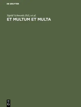 Schwenk / Tilander / Willemsen |  Et Multum et Multa | eBook | Sack Fachmedien