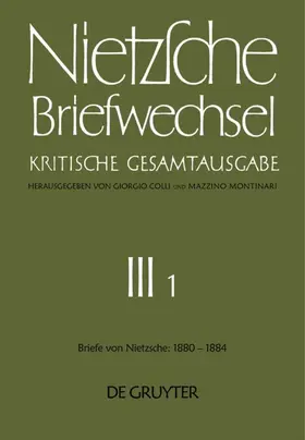  Briefe von Friedrich Nietzsche Januar 1880 - Dezember 1884 | eBook | Sack Fachmedien