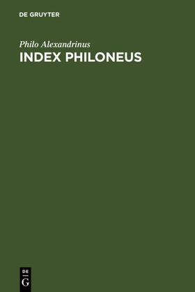 Mayer |  Index Philoneus | eBook | Sack Fachmedien