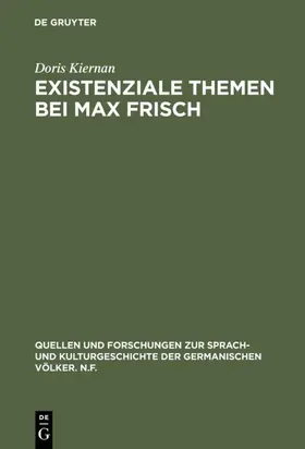 Kiernan |  Existenziale Themen bei Max Frisch | eBook | Sack Fachmedien