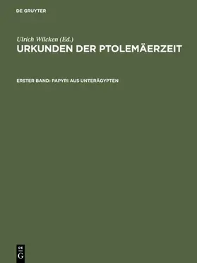 Wilcken |  Papyri aus Unterägypten | eBook | Sack Fachmedien