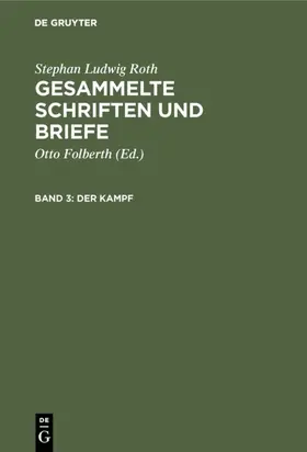 Folberth / Roth |  Der Kampf | eBook | Sack Fachmedien