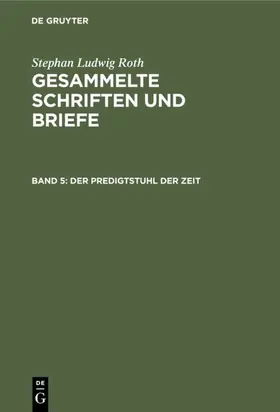 Folberth / Roth |  Der Predigtstuhl der Zeit | eBook | Sack Fachmedien