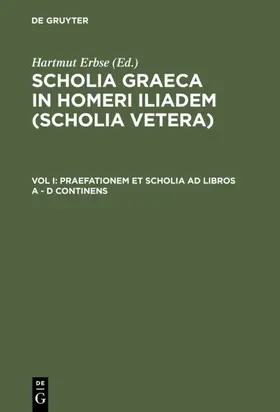 Erbse |  Praefationem et scholia ad libros A - D continens | eBook | Sack Fachmedien