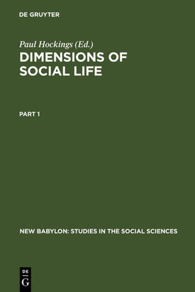 Hockings |  Dimensions of Social Life | eBook | Sack Fachmedien