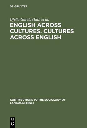 García / Otheguy |  English across Cultures. Cultures across English | eBook | Sack Fachmedien