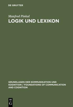 Pinkal |  Logik und Lexikon | eBook | Sack Fachmedien