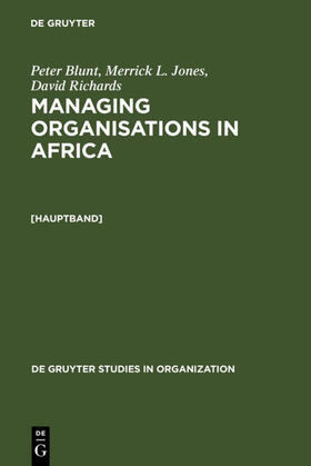 Blunt / Jones | Managing Organisations in Africa | E-Book | sack.de