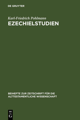 Pohlmann |  Ezechielstudien | eBook | Sack Fachmedien