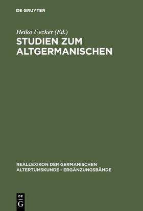 Uecker |  Studien zum Altgermanischen | eBook | Sack Fachmedien