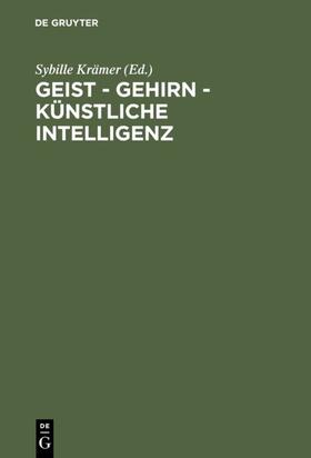 Krämer | Geist - Gehirn - künstliche Intelligenz | E-Book | sack.de