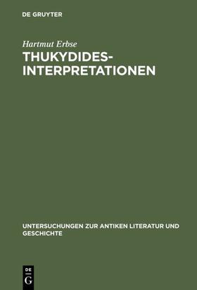 Erbse |  Thukydides-Interpretationen | eBook | Sack Fachmedien