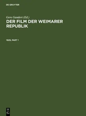 Gandert |  1929 | eBook | Sack Fachmedien