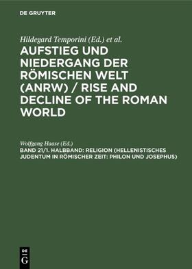 Haase |  Religion (Hellenistisches Judentum in römischer Zeit: Philon und Josephus) | eBook | Sack Fachmedien