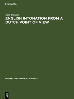Willems |  English Intonation from a Dutch Point of View | eBook | Sack Fachmedien