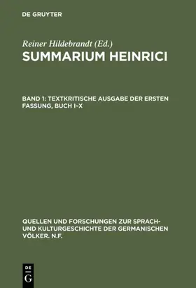 Hildebrandt |  Textkritische Ausgabe der ersten Fassung, Buch I–X | eBook | Sack Fachmedien