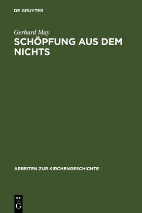 May |  Schöpfung aus dem Nichts | eBook | Sack Fachmedien