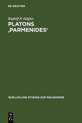 Hägler |  Platons 'Parmenides' | eBook | Sack Fachmedien