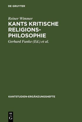Wimmer / Funke / Malter |  Kants kritische Religionsphilosophie | eBook | Sack Fachmedien