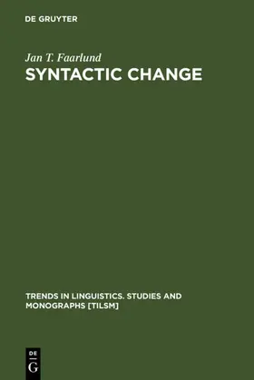 Faarlund |  Syntactic Change | eBook | Sack Fachmedien