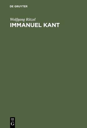 Ritzel |  Immanuel Kant | eBook | Sack Fachmedien