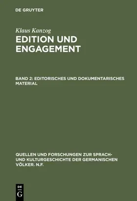 Kanzog |  Editorisches und dokumentarisches Material | eBook | Sack Fachmedien