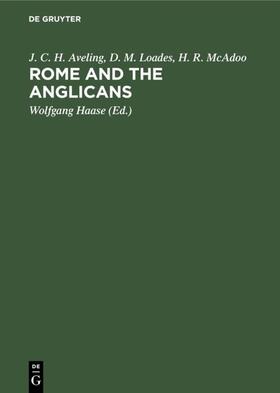Aveling / Loades / McAdoo |  Rome and the Anglicans | eBook | Sack Fachmedien