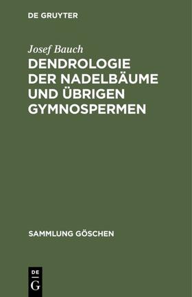 Bauch |  Dendrologie der Nadelbäume und übrigen Gymnospermen | eBook | Sack Fachmedien