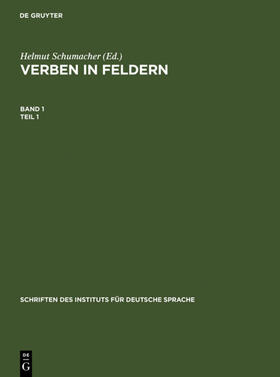 Schumacher |  Verben in Feldern | eBook | Sack Fachmedien