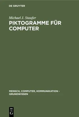 Staufer |  Piktogramme für Computer | eBook | Sack Fachmedien