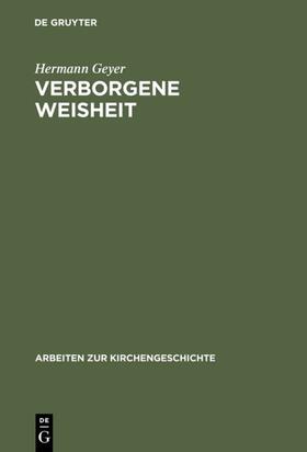 Geyer |  Verborgene Weisheit | eBook | Sack Fachmedien