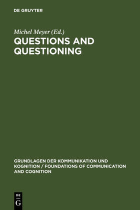 Meyer |  Questions and Questioning | eBook | Sack Fachmedien