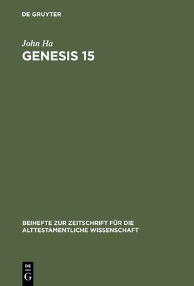 Ha |  Genesis 15 | eBook | Sack Fachmedien