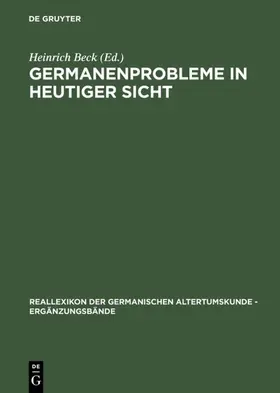 Beck |  Germanenprobleme in heutiger Sicht | eBook | Sack Fachmedien