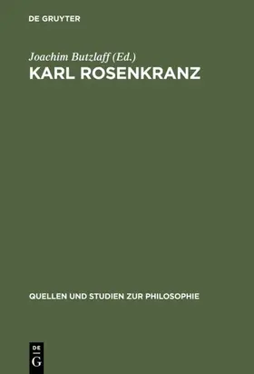 Butzlaff |  Karl Rosenkranz | eBook | Sack Fachmedien