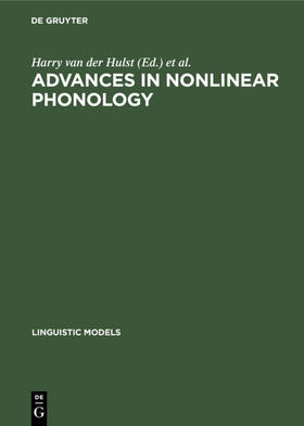 Hulst / Smith |  Advances in Nonlinear Phonology | eBook | Sack Fachmedien