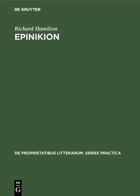 Hamilton |  Epinikion | eBook | Sack Fachmedien